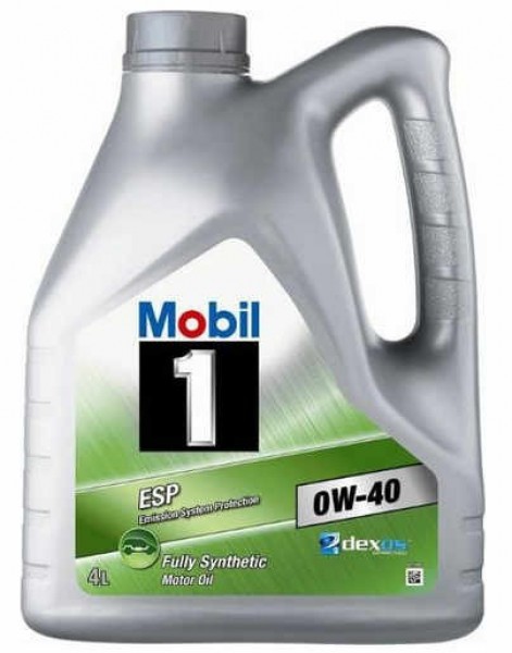 Mobil 1 ESP 0W-40 Motor Yağı (4 litre)