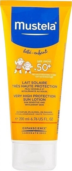 Mustela Very High Protection 50+ Losyon 200 ml