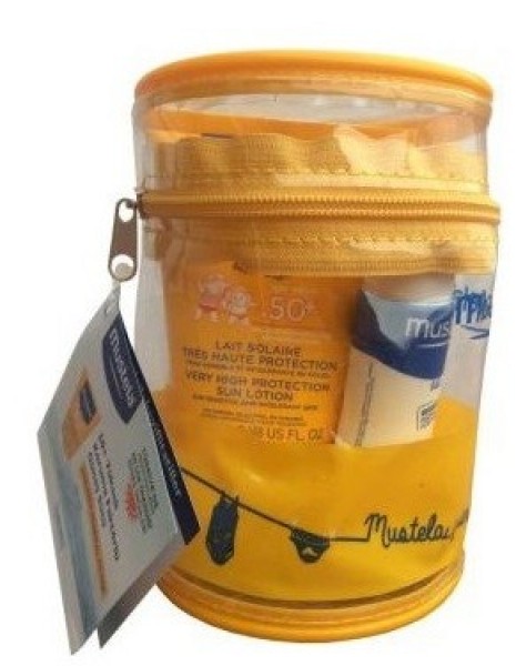Mustela 50 Faktör Krem 100 ml + Losyon 50 ml ve Hassas Temizleme Jeli 50 ml