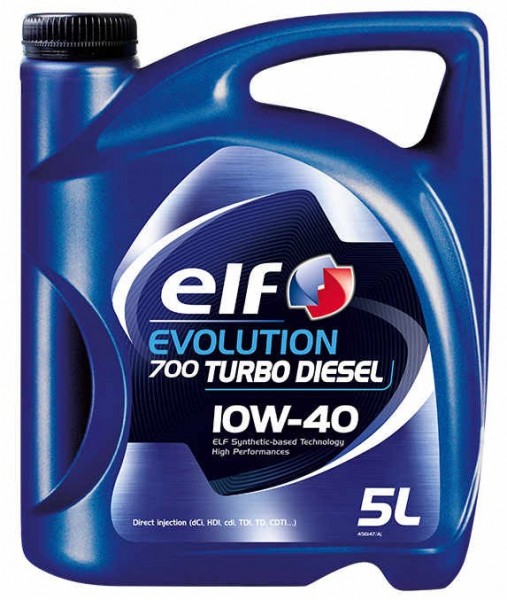 Elf Evolution 700 Turbo Diesel 10W-40 Motor Yağı (5 litre)