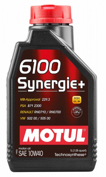 Motul 6100 Synergie+ 10W-40 Motor Yağı (1 litre)