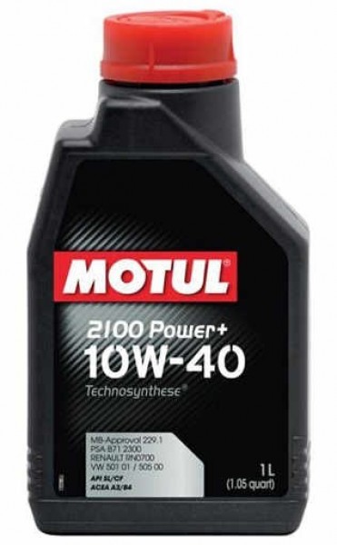 Motul 2100 Power+ 10W-40 Motor Yağı (1 litre)
