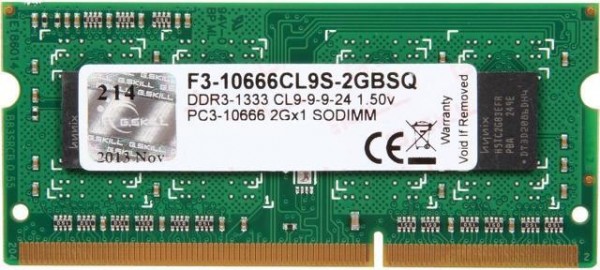 G.Skill Standard 2 GB 1333 MT