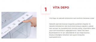 Vestel NFK600 E A++ Buzdolabı