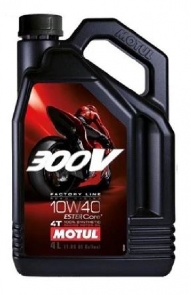 Motul 300V 4T Factory Line Road Racing 10W-40 Motor Yağı (4 litre)