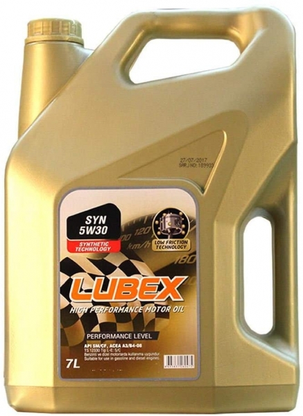 Lubex SYN 5W-30 Motor Yağı (7 litre)