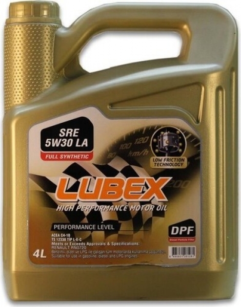 Lubex SRE 5W-30 LA Motor Yağı (4 litre)
