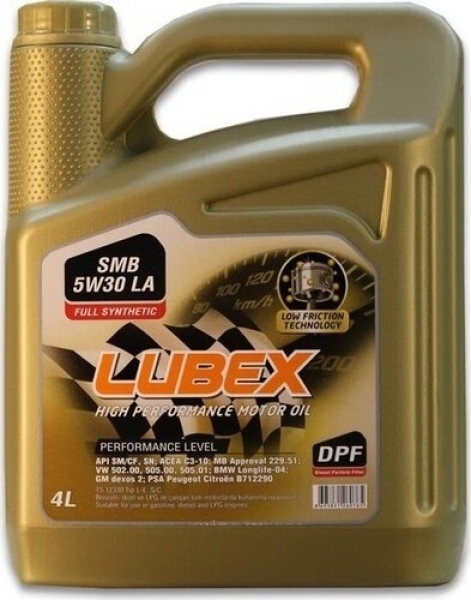 Lubex SMB 5W-30 LA Motor Yağı (4 litre)