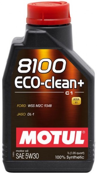 Motul 8100 Eco-Clean+ 5W-30 Motor Yağı (1 litre)