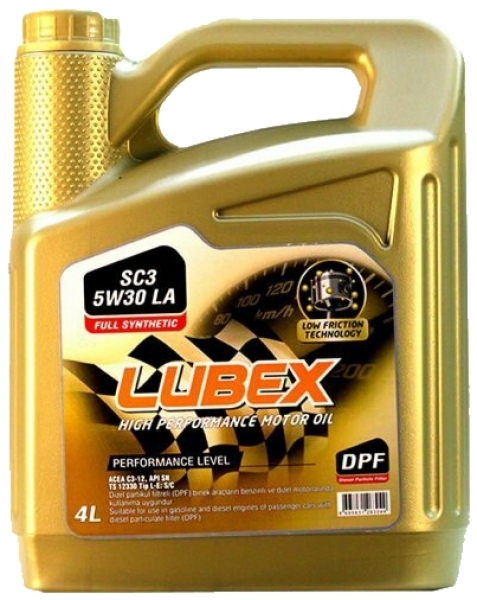 Lubex Primus C3-LA 5W-30 Motor Yağı (4 litre)