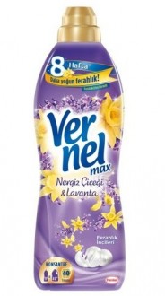Vernel Max Nergiz Çiçeği ve Lavanta Yumuşatıcı 40 Yıkama