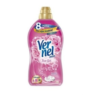 Vernel Max Taze Gül Yumuşatıcı 60 Yıkama