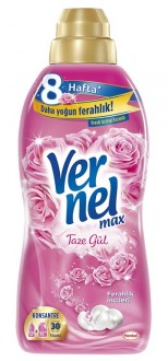 Vernel Max Taze Gül Yumuşatıcı 30 Yıkama