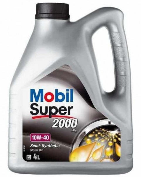 Mobil Super 2000 X1 10W-40 Motor Yağı (4 litre)
