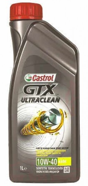 Castrol GTX Ultraclean 10W-40 Motor Yağı (1 litre)
