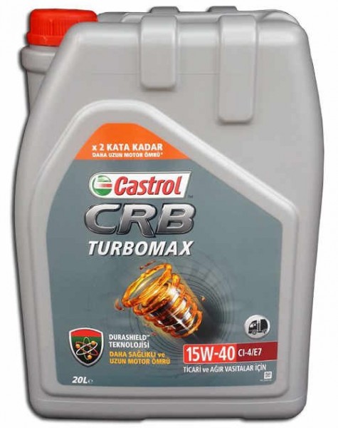 Castrol CRB Turbomax 15W-40 Motor Yağı (20 litre)