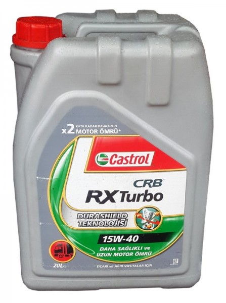 Castrol CRB RX Turbo 15W-40 Motor Yağı (20 litre)