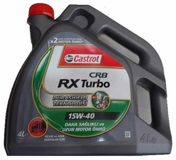 Castrol CRB RX Turbo 15W-40 Motor Yağı (4 litre)