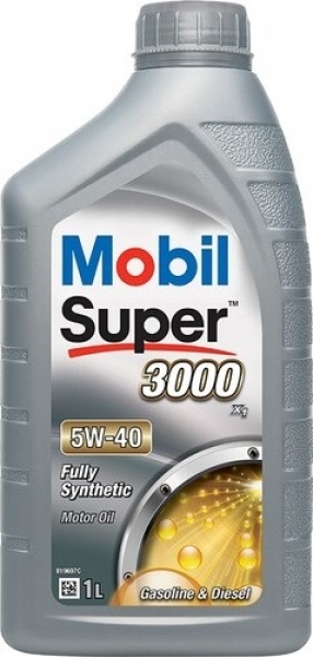 Mobil Super 3000 X1 5W-40 Motor Yağı (1 litre)