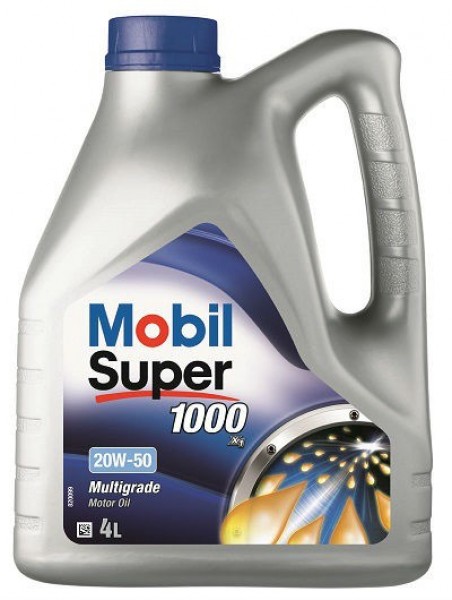 Mobil Super 1000 X1 20W-50 Motor Yağı (4 litre)