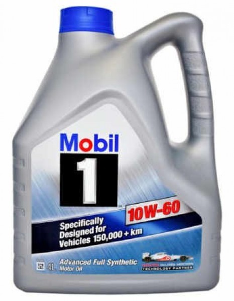 Mobil 1 10W-60 Motor Yağı (4 litre)