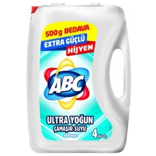 ABC Ultra Yoğun Çamaşır Suyu Bembeyaz 4 kg