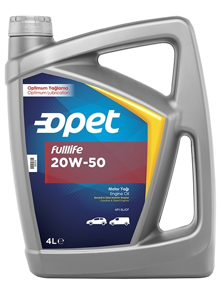 Opet Fulllife 20W-50 Motor Yağı (4 litre)