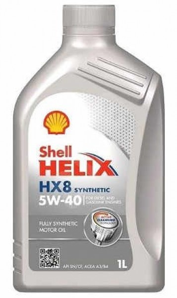 Shell Helix HX8 Synthetic 5W-40 Motor Yağı (1 litre)