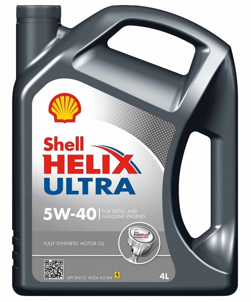 Shell Helix Ultra 5W-40 Motor Yağı (4 litre)