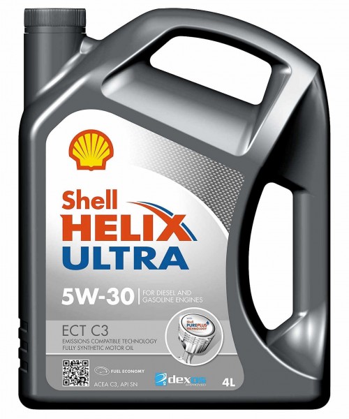 Shell Helix Ultra ECT C3 5W-30 Motor Yağı (4 litre)