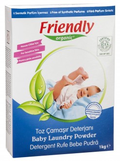 Friendly Organic Toz Çamaşır Deterjanı 1 kg