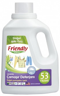Friendly Organic Sıvı Çamaşır Detarjanı Lavantalı 53 Yıkama