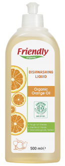 Friendly Organic Bulaşık Makinesi Jel Deterjanı Portakallı 500 ml
