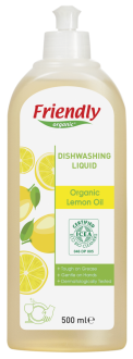 Friendly Organic Bulaşık Makinesi Jel Deterjanı Limonlu 500 ml