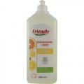 Friendly Organic Bulaşık Makinesi Jel Deterjanı Portakallı 1000 ml resim
