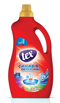 Tex Canlı Renkler Sıvı Çamaşır Deterjanı 2.5 lt