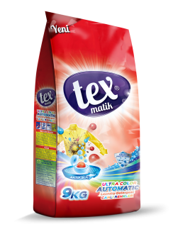 Tex Matik Canlı Renkler Toz Çamaşır Deterjanı 9 kg