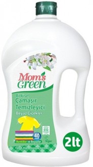 Mom's Green Çamaşır Temizleyici Beyaz Çiçekler 2 lt