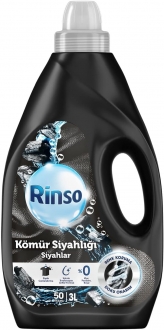 Rinso Kusursuz Siyahlar Sıvı Çamaşır Deterjanı 3 lt