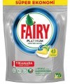 Fairy Platinum Hepsi Bir Arada Tablet Bulaşık Deterjanı 43 Adet resim