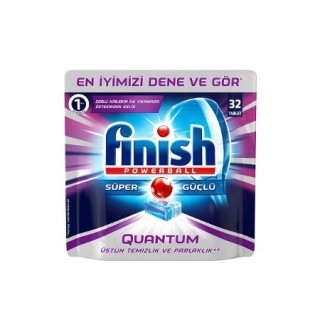 Finish Quantum Tablet Bulaşık Makinesi Deterjanı 32 Adet