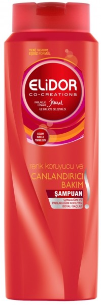 Elidor Renk Koruyucu ve Canlandırıcı 550 ml Şampuan