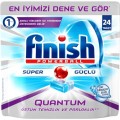 Finish Quantum Oxi Tablet Bulaşık Makinesi Deterjanı 24 Adet Deterjan