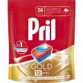 Pril Gold Tablet Bulaşık Makinesi Deterjanı 36 Adet resim