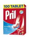 Pril Klasik Tablet Bulaşık Makinesi Deterjanı 100 Adet resim