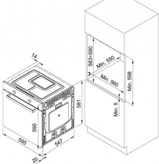 Franke CR 913 M WH DCT TFT Ankastre Fırın