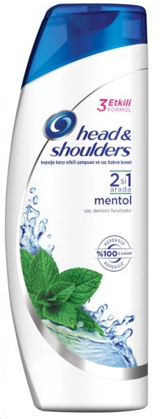 Head & Shoulders Mentol Ferahlığı 360 ml 2'si 1 Arada