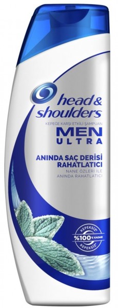 Head & Shoulders Men Ultra Anında Saç Derisi Rahatlatıcı 500 ml Şampuan