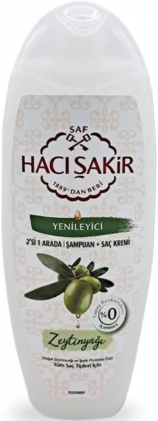 Hacı Şakir 2'si 1 Arada Zeytinyağı 500 ml 2'si 1 Arada