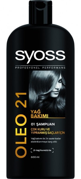 Syoss Oleo 21 600 ml Şampuan